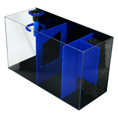 Front View of the Bashsea Bio Fuge Rimless Sump 24-10-14 in Blue