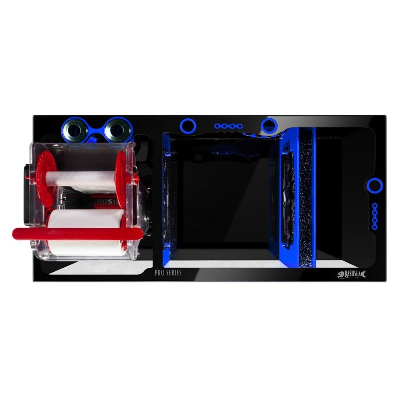 Top View of the Bashsea Pro Series 36 Aquarium Sump in Blue
