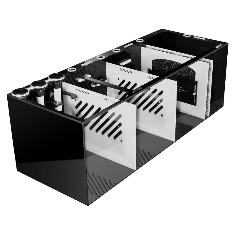 Front View of the Bashsea Pro Series 48 Aquarium Sump in White