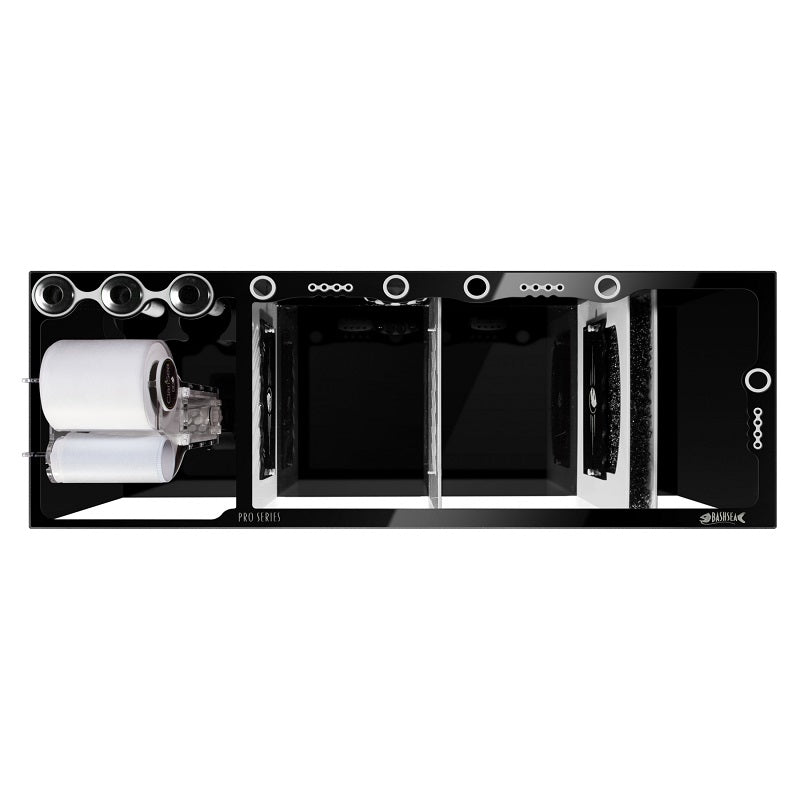 Top View of the Bashsea Pro Series 48 Aquarium Sump in White