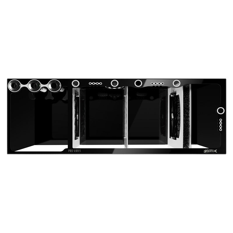 Top View of the Bashsea Pro Series 48 Aquarium Sump in White