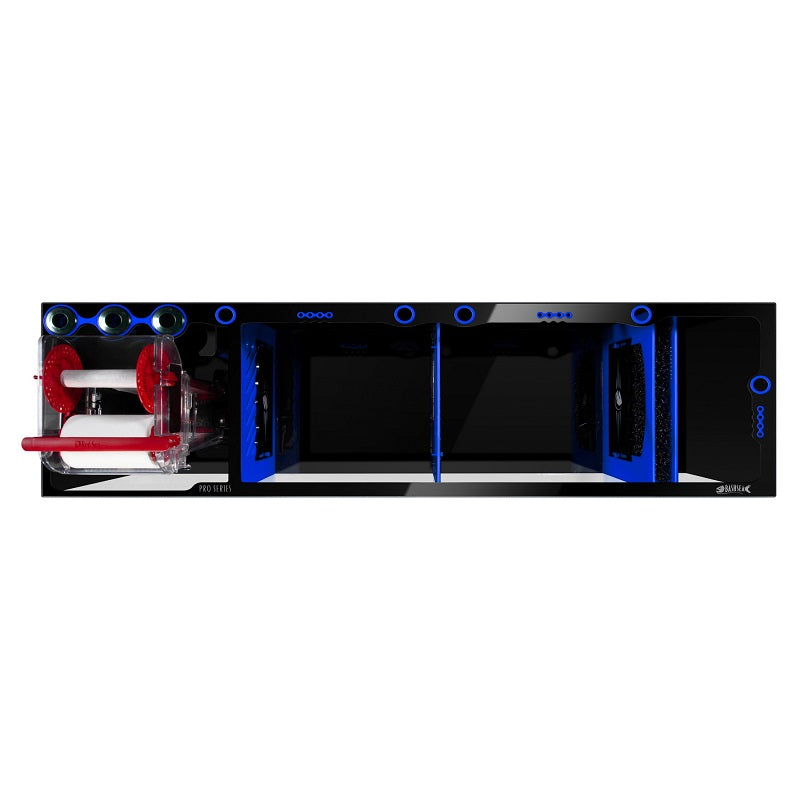 Top View of the Bashsea Pro Series 60 Aquarium Sump in Blue