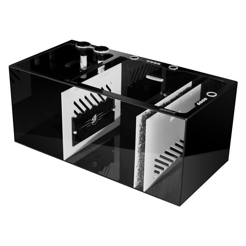 Front View of the Bashsea Pro Series 36 Aquarium Sump in White
