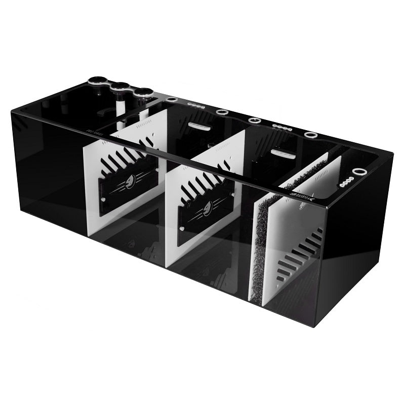 Front View of the Bashsea Pro Series 48 Aquarium Sump in White