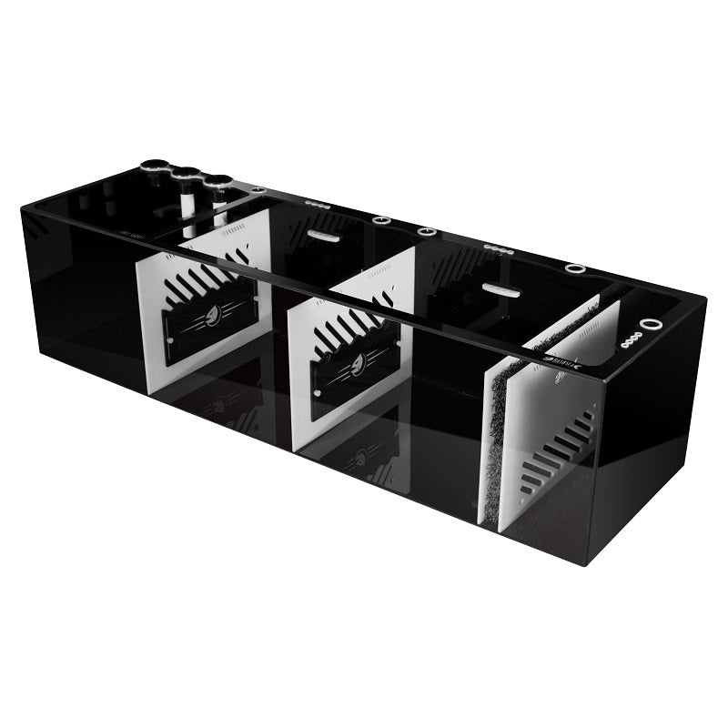 Front View of the Bashsea Pro Series 60 Aquarium Sump in White