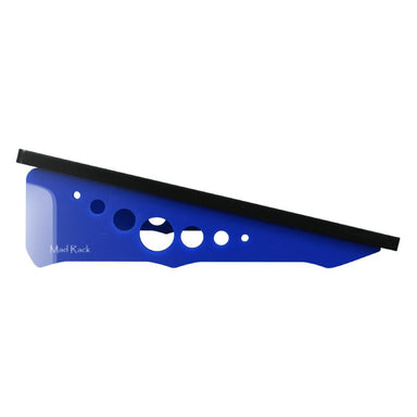 Side view of the Bashsea Mad Rack Pro 11-22 coral rack in blue