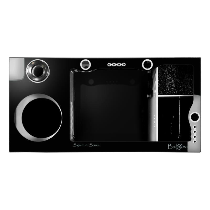 Top View of the Bashsea Signature Series SS-30 Aquarium Sump in White