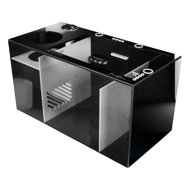 Front View of the Bashsea Signature Series SS-30 Aquarium Sump in White