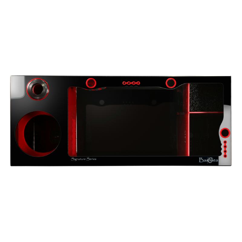 Top View of the Bashsea Signature Series SS-36 Aquarium Sump in Red