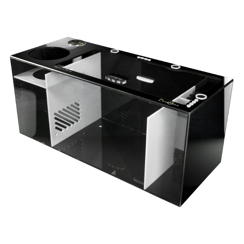 Front View of the Bashsea Signature Series SS-36 Aquarium Sump in White
