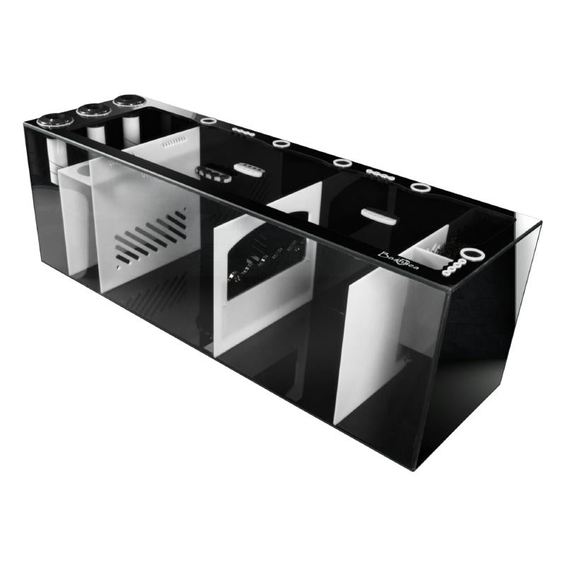 Front View of the Bashsea Signature Series SS-48 Aquarium Sump in White