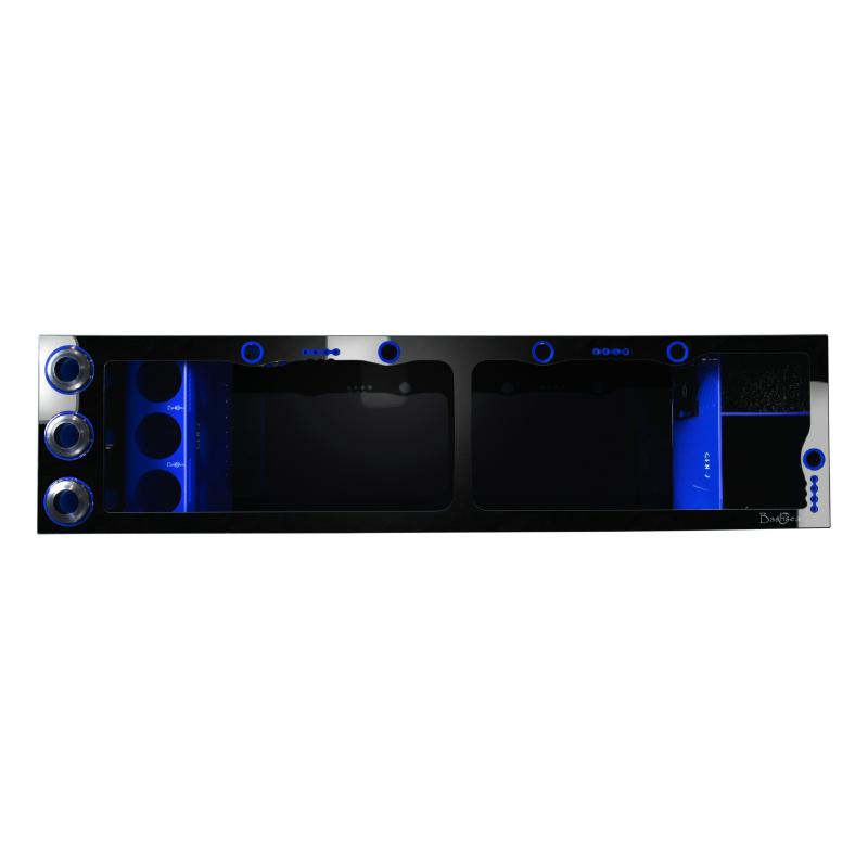 Top View of the Bashsea Signature Series SS-60 Aquarium Sump in Blue