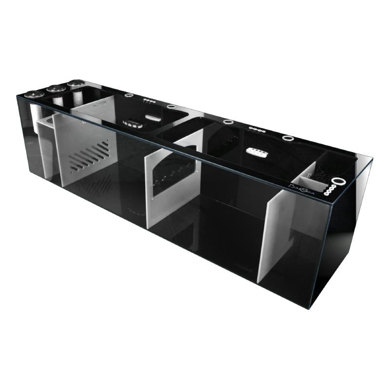 Front View of the Bashsea Signature Series SS-60 Aquarium Sump in White