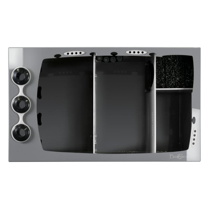 Top View of the Bashsea Smart Series SMS-3018 Aquarium Sump in White
