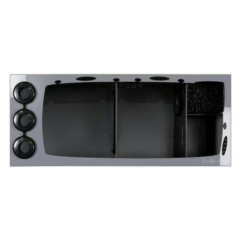 Top View of the Bashsea Smart Series SMS-3615 Aquarium Sump in Black