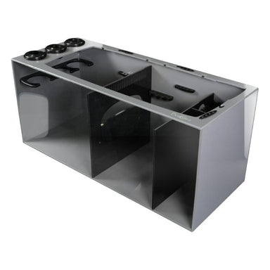Front View of the Bashsea Smart Series SMS-3615 Aquarium Sump in Black