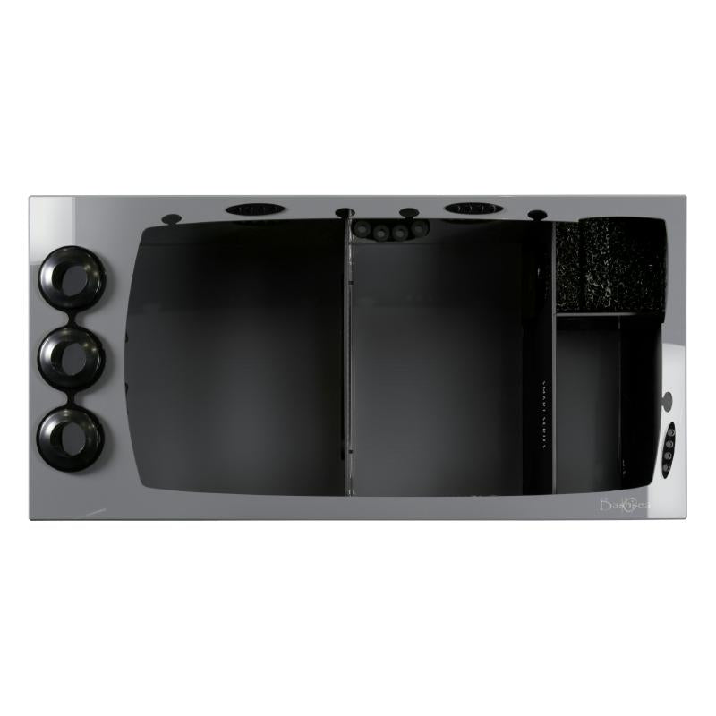 Top View of the Bashsea Smart Series SMS-3618 Aquarium Sump in Black