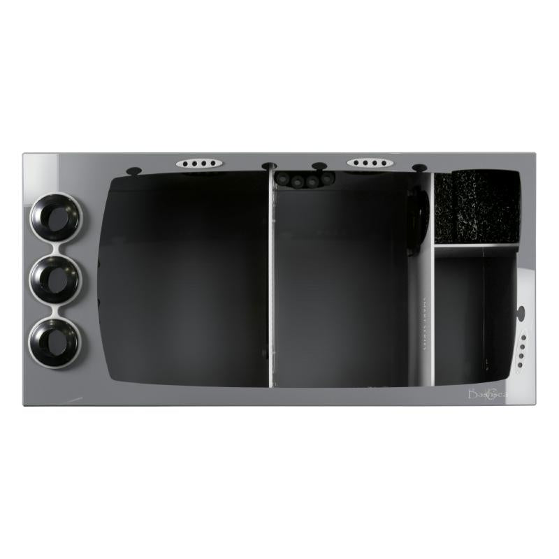 Top View of the Bashsea Smart Series SMS-3618 Aquarium Sump in White