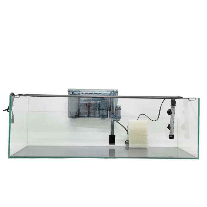 Ultra Low Iron Bookshelf Aquarium Kit