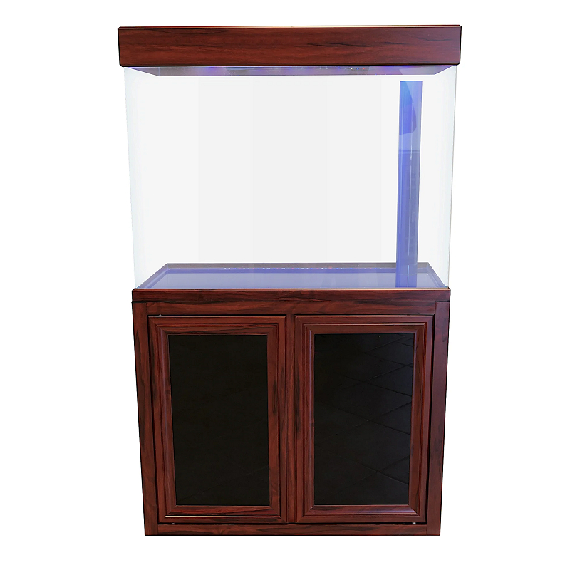 50 Gallon Aquarium Rosewood Tempered Glass AD-860-RW