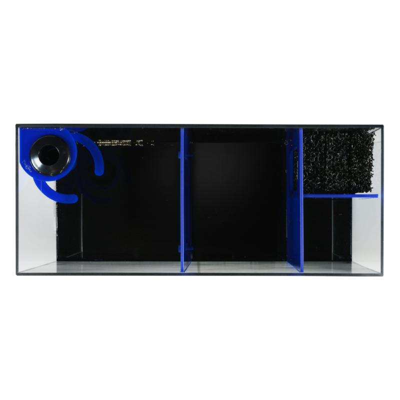 Top view of the Bashsea Bio Fuge Rimless Sump 24-10-14 in Blue