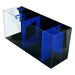 Front view of the Bashsea Bio Fuge Rimless Sump 20-10-14 in Blue