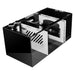 Front View of the Bashsea Pro Series 36 Aquarium Sump in White