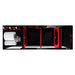 Top View of the Bashsea Pro Series 48 Aquarium Sump in Red