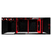 Top View of the Bashsea Pro Series 48 Aquarium Sump in Red
