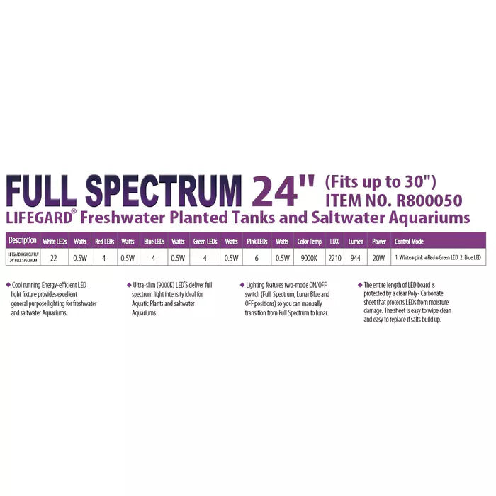 Full Spectrum LED Aquarium Light
