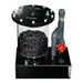 Side view of the Bashsea Bio Reactor 8-18 biological filter in white and black