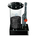 Side view of the Bashsea Bio Reactor 8-24 biological filter in white and black