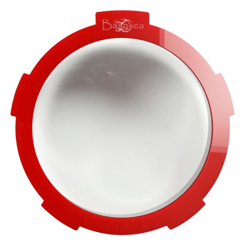 Top view of the Bashsea I Sea 6 Coral Viewer in red