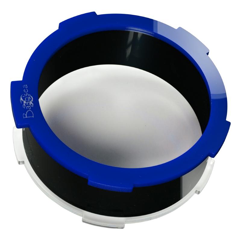 Top view of the Bashsea I Sea 6 Coral Viewer in blue