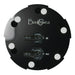 Top view of the Bashsea Media Chamber 4-12 aquarium reactor in white