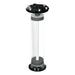 Side view of the Bashsea Media Chamber 4-18 aquarium reactor in white