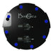 Top view of the Bashsea Media Chamber 6-12 aquarium reactor in blue