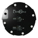 Top view of the Bashsea Media Chamber 6-12 aquarium reactor in white