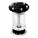 Side view of the Pellet Master PM I aquarium pellet reactor in white
