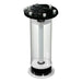 Side view of the Pellet Master PM II aquarium pellet reactor in white