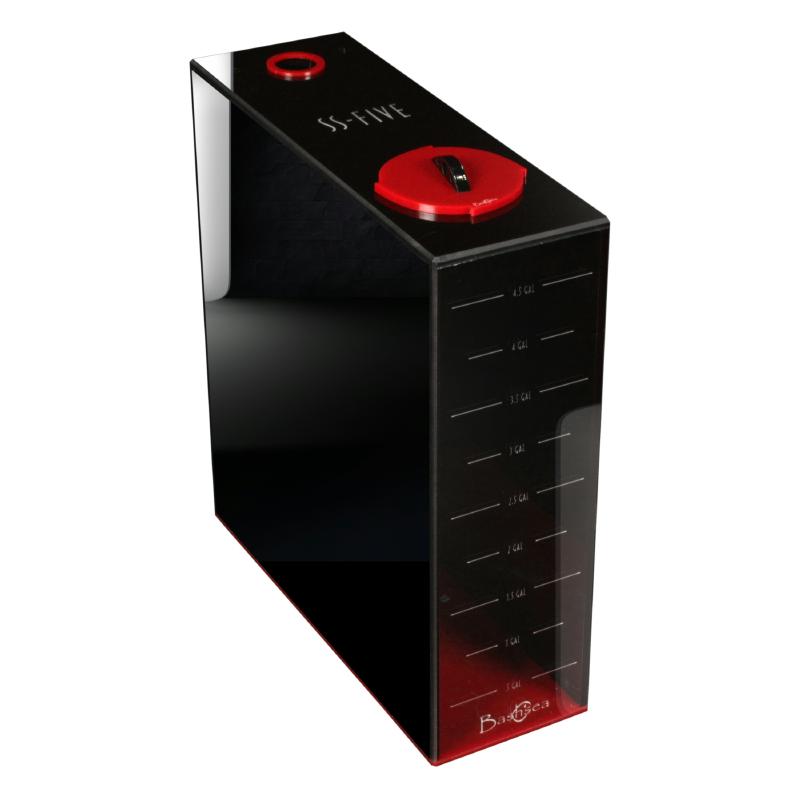 Front View of the Bashsea Signature Series SS-5 Automatic Top Off Reservoir in Red