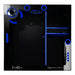 Top View of the Bashsea Signature Series SS-Cube Aquarium Sump in Blue