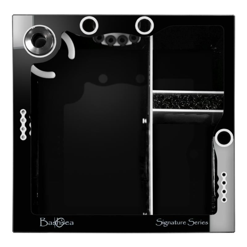 Top View of the Bashsea Signature Series SS-Cube Aquarium Sump in White