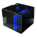 Front View of the Bashsea Signature Series SS-Cube Aquarium Sump in Blue