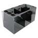 Front View of the Bashsea Smart Series SMS-3015 Aquarium Sump in Black