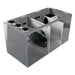 Front View of the Bashsea Smart Series SMS-3015 Aquarium Sump in White
