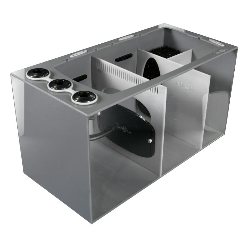 Front View of the Bashsea Smart Series SMS-3015 Aquarium Sump in White