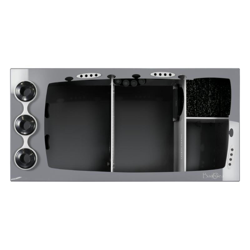Top View of the Bashsea Smart Series SMS-3015 Aquarium Sump in White