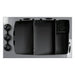 Top View of the Bashsea Smart Series SMS-3018 Aquarium Sump in Black