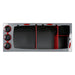 Top View of the Bashsea Smart Series SMS-3615 Aquarium Sump in Red